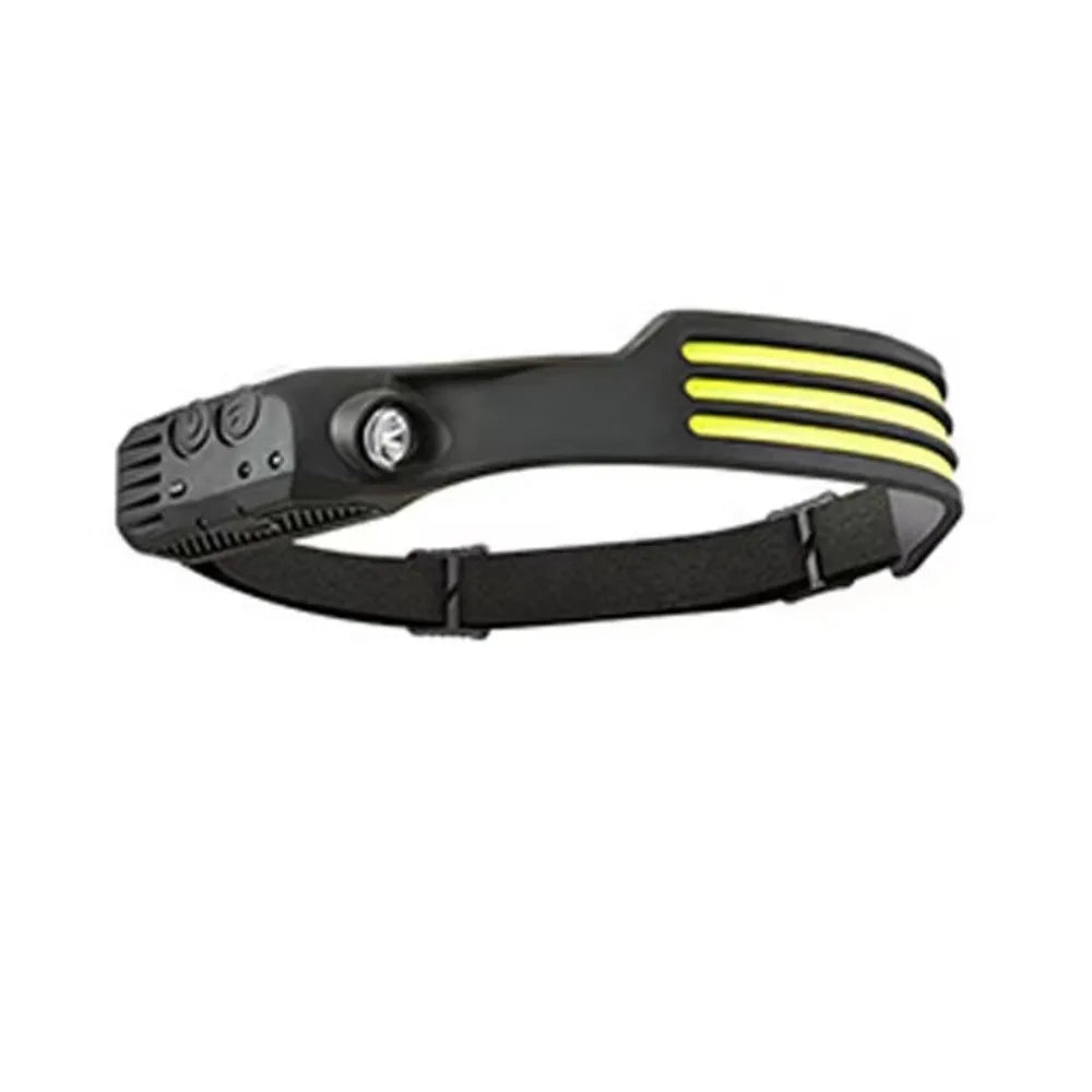 Head-mounted 230° LED
