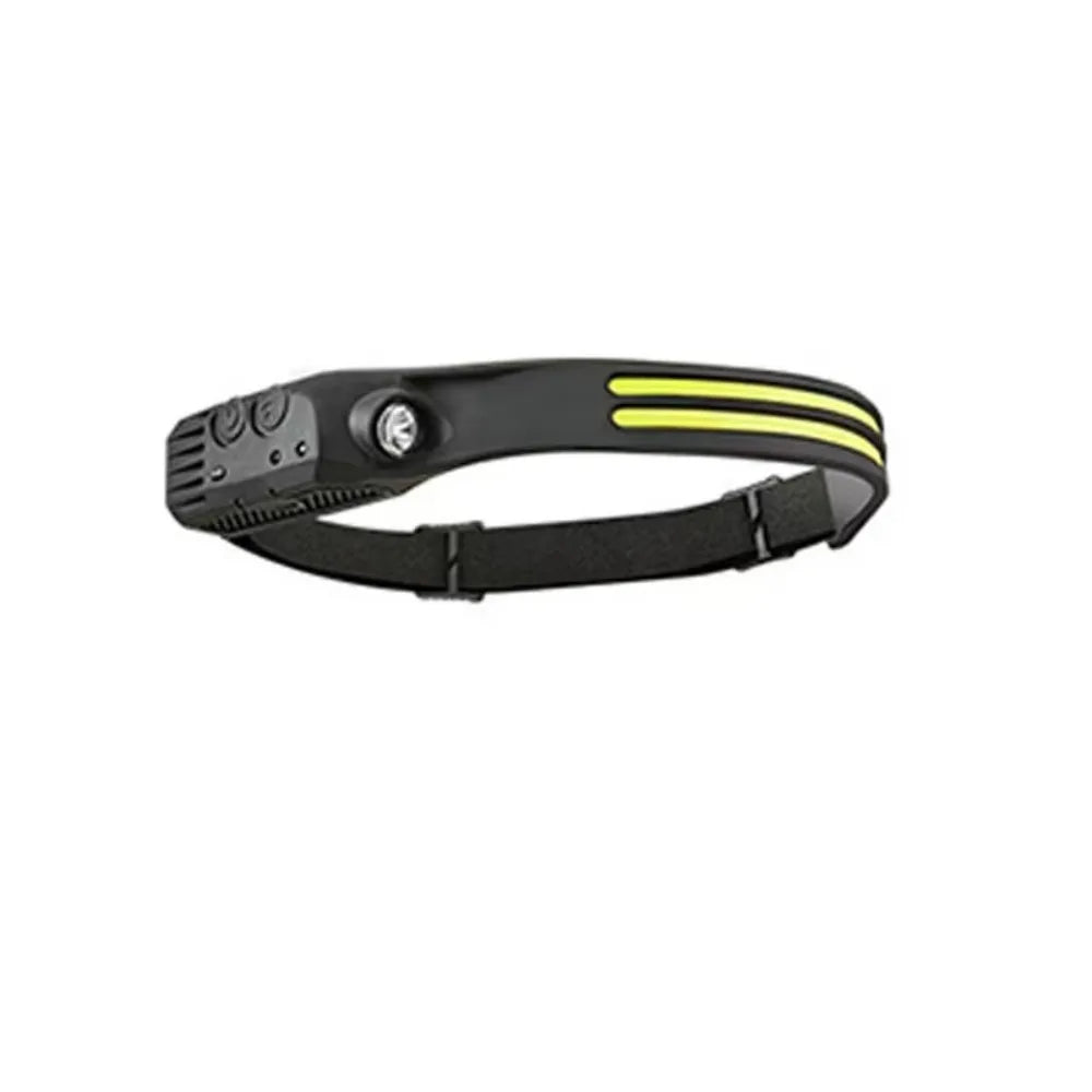Head-mounted 230° LED